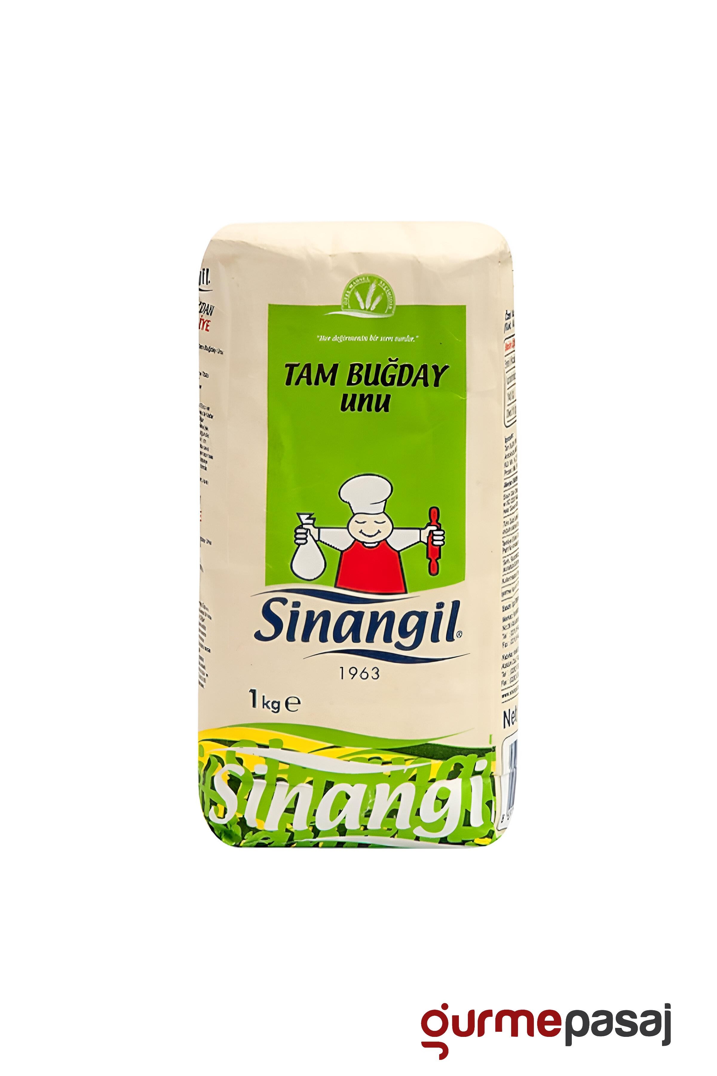 Sinangil Tam Buğday Unu 1 KG x 10 Adet