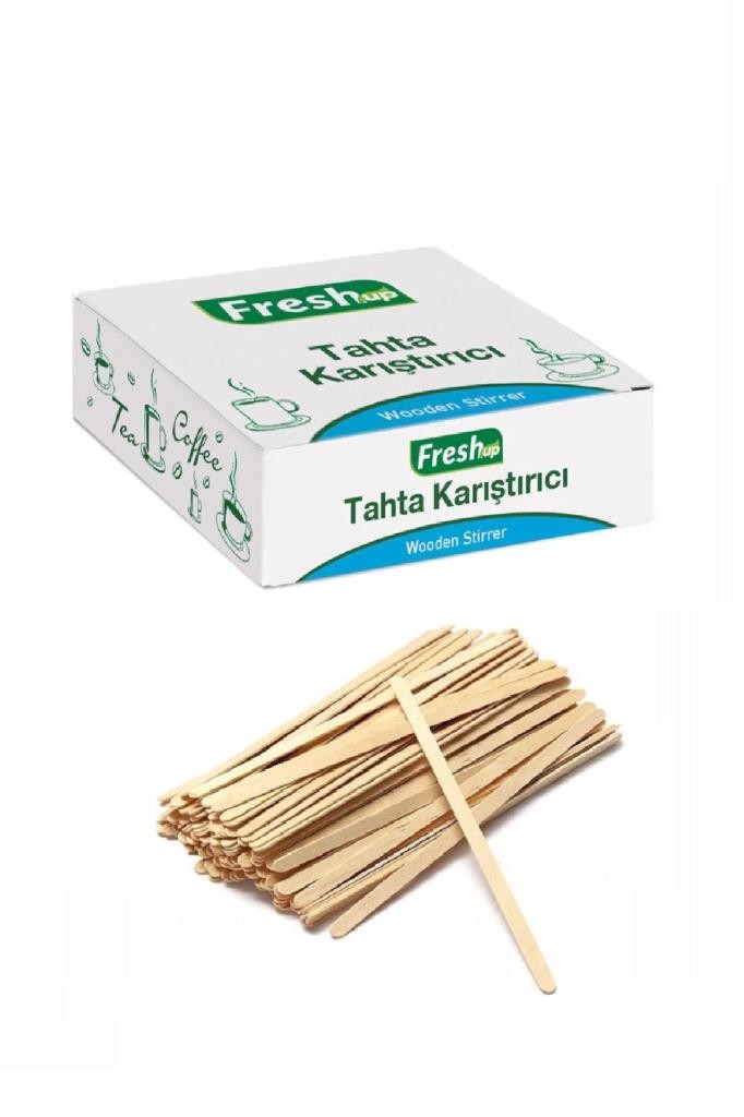 Fresh Up Tahta Karıştırıcı 11 Cm 400 Adet 