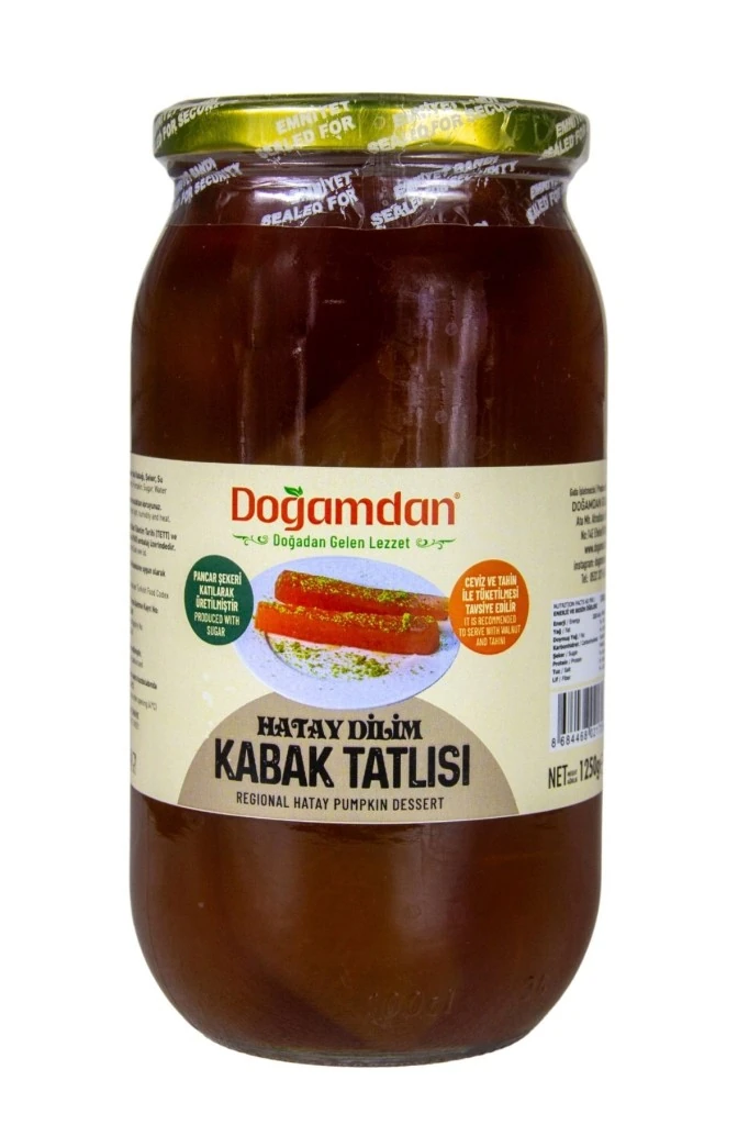 Doğamdan Hatay Dilim Kabak Tatlısı 1250 G 