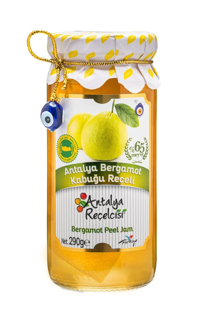 Antalya Reçelcisi Bergamot Kabuğu Reçeli 290 G 