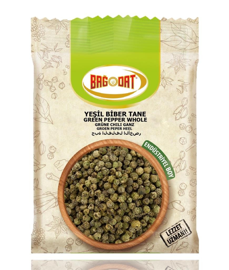 Bağdat Karabiber Tane Yeşil 1 KG 