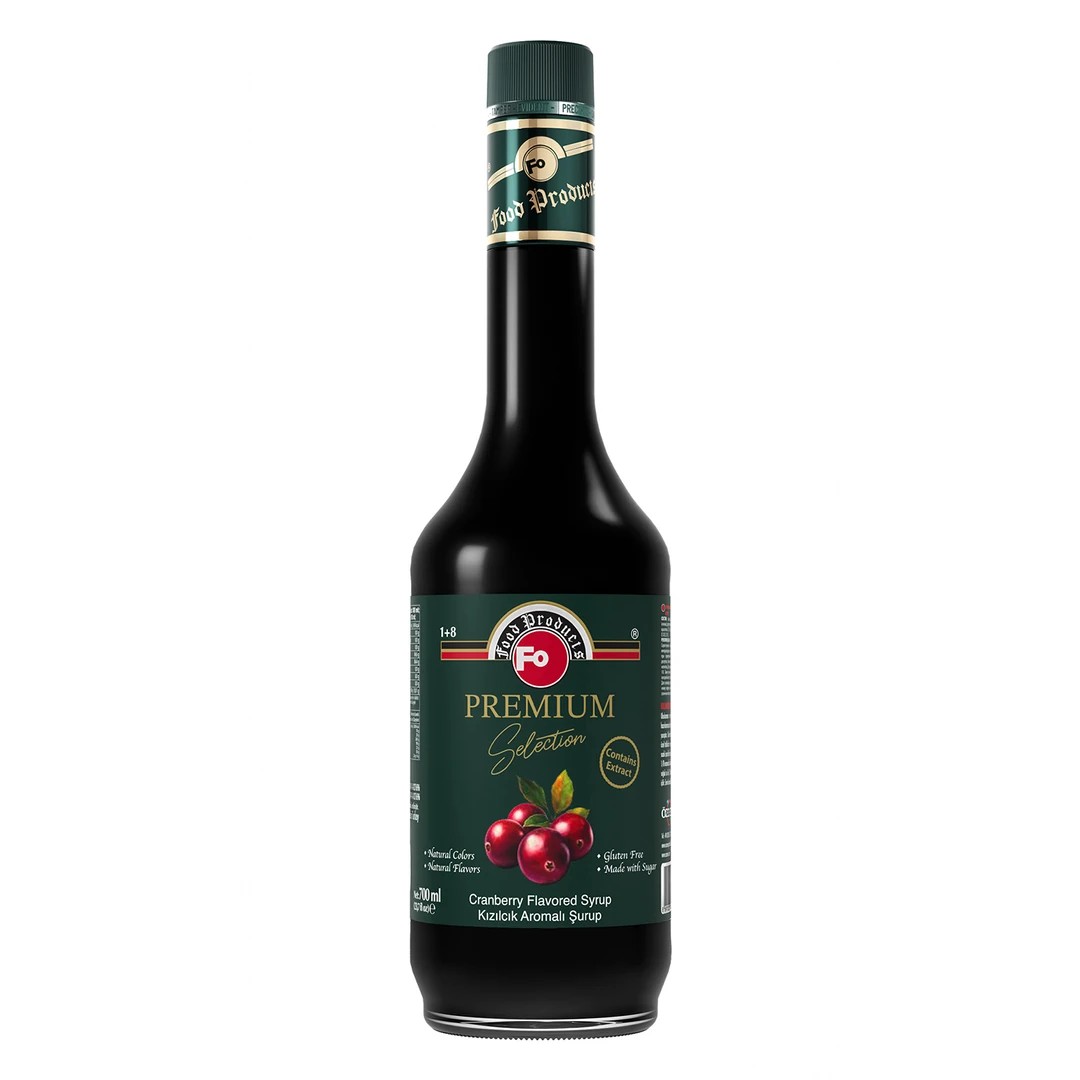 Fo Premium Kızılcık Meyveli Şurup 700 ML