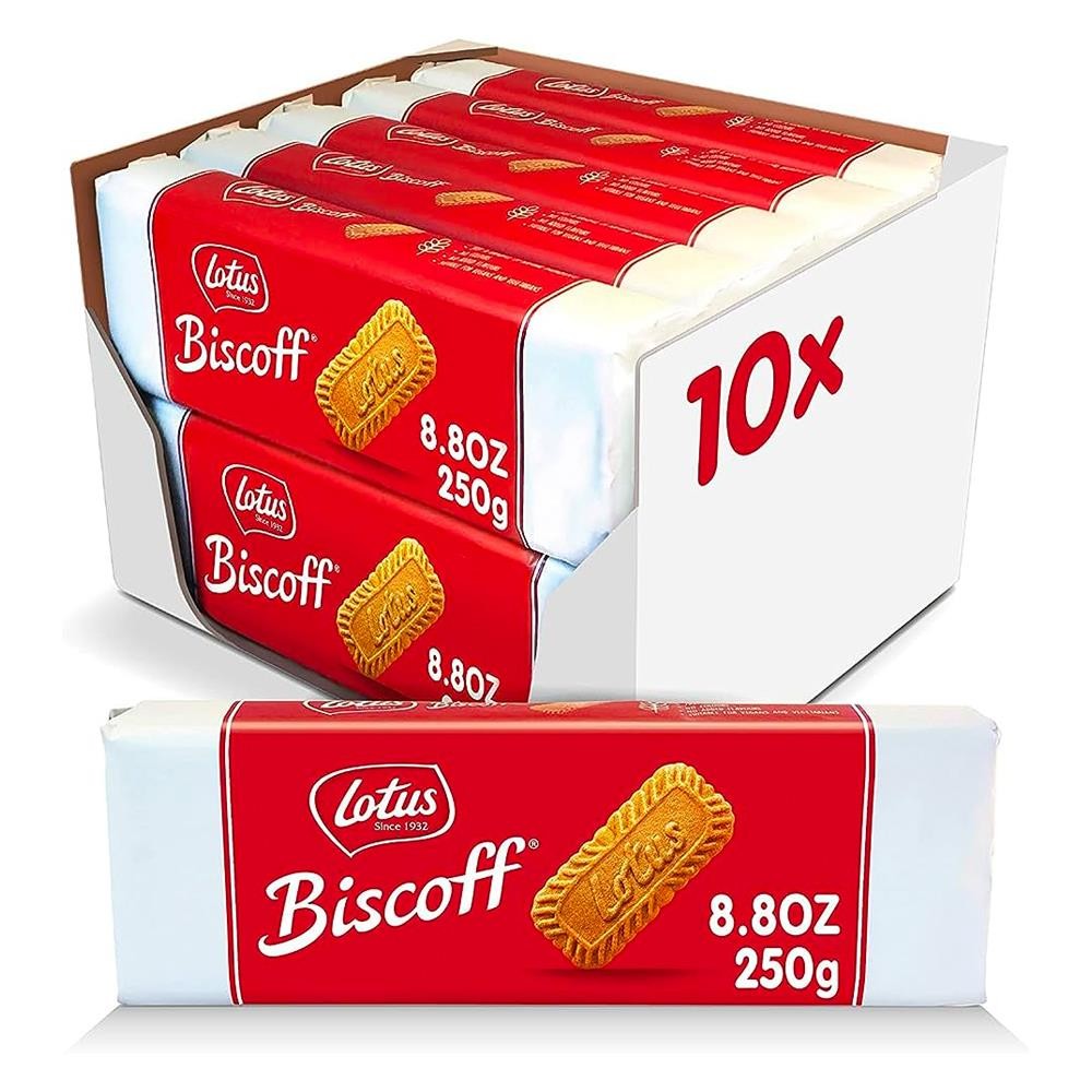 Lotus Biscoff Karamelize Bisküvi 250 G x 10 Adet (Koli)