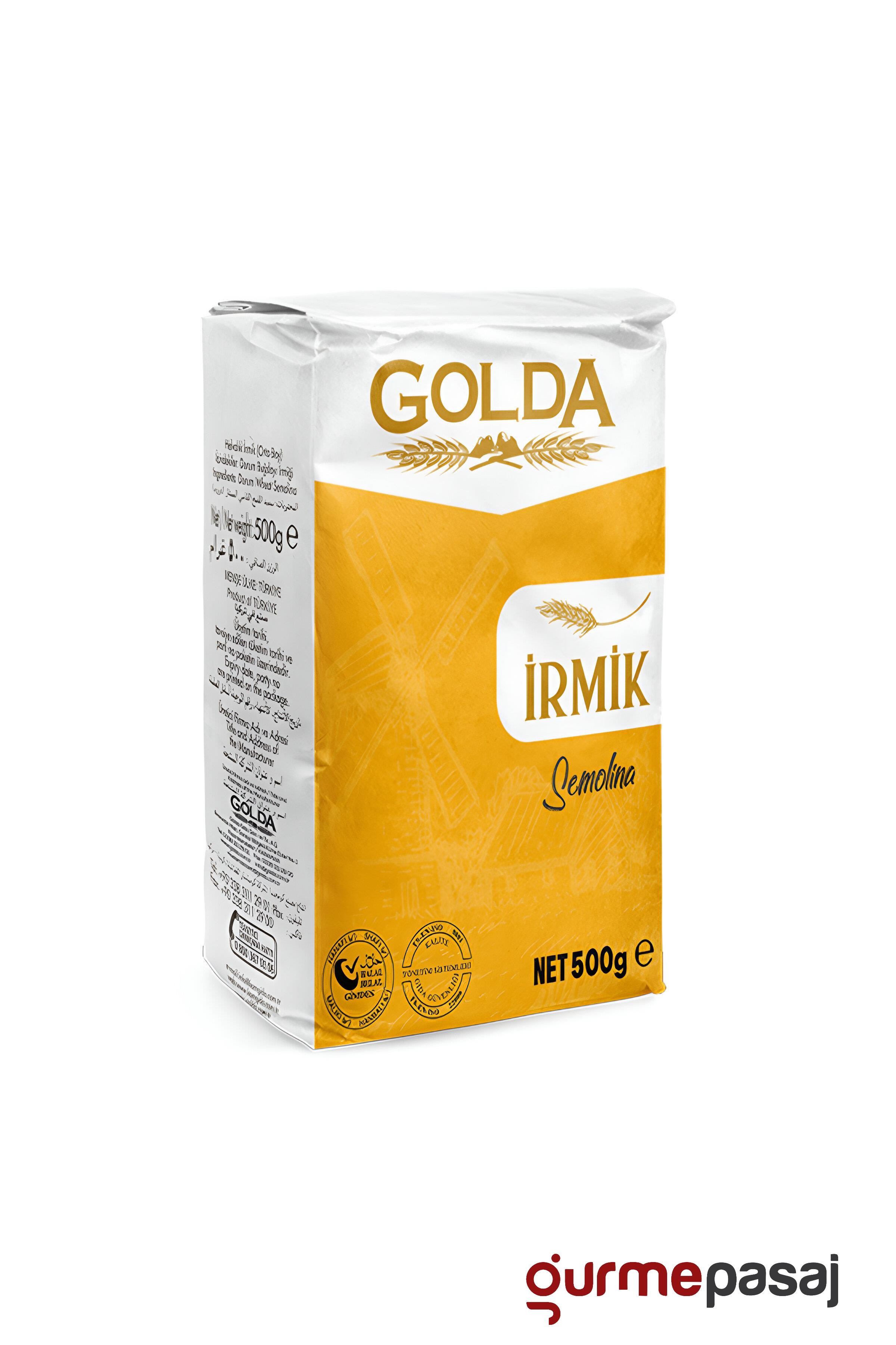 Golda İrmik 500 G x 20 Adet (Koli)