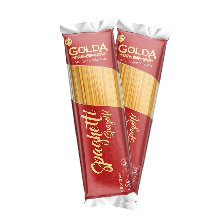 Golda Spagetti Makarna 500 G x 20 Adet (Koli)
