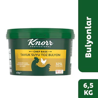 Knorr Chef Base Tavuk Bulyon 6.5 KG 