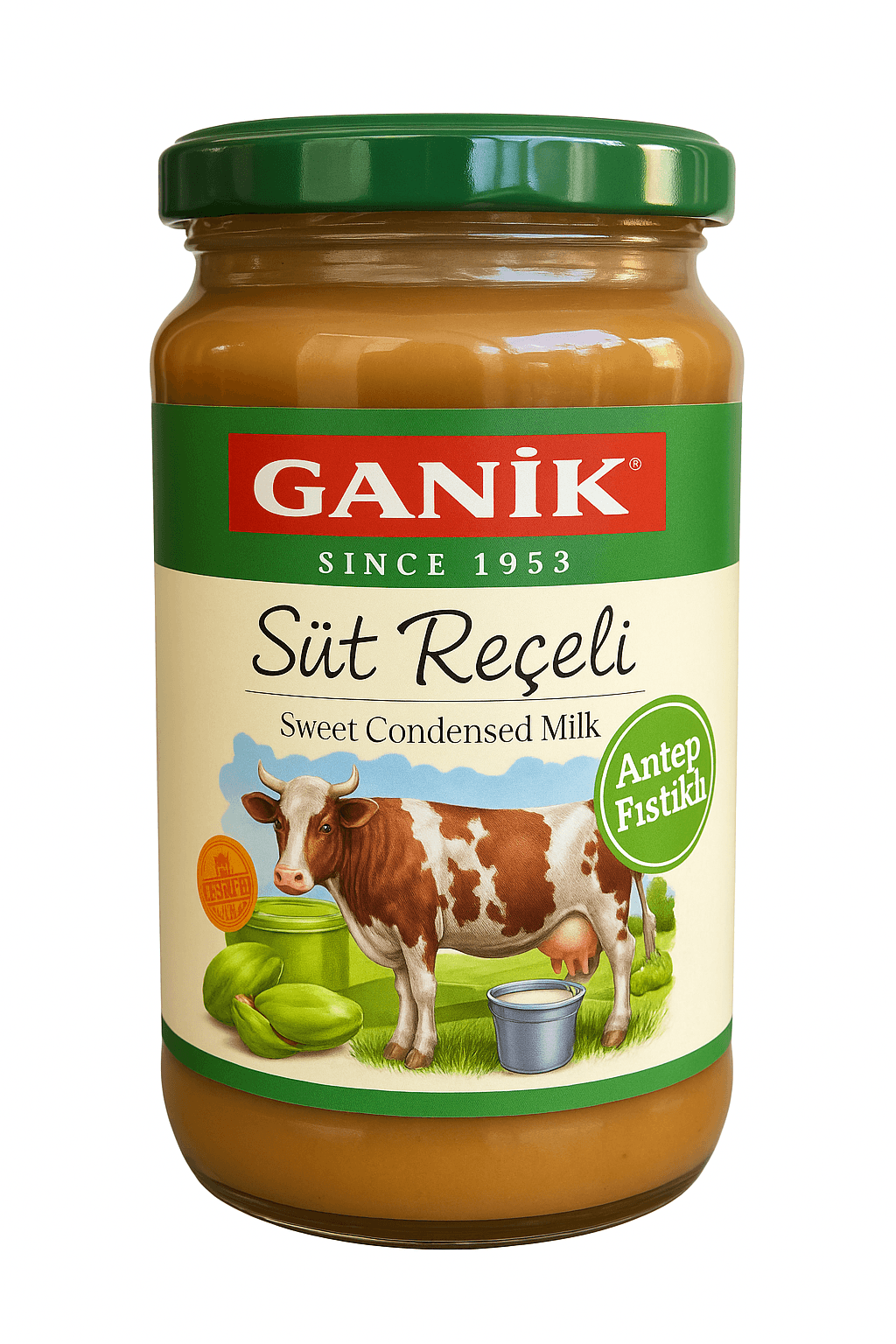 Ganik Süt Reçeli Antep Fıstıklı 270 G