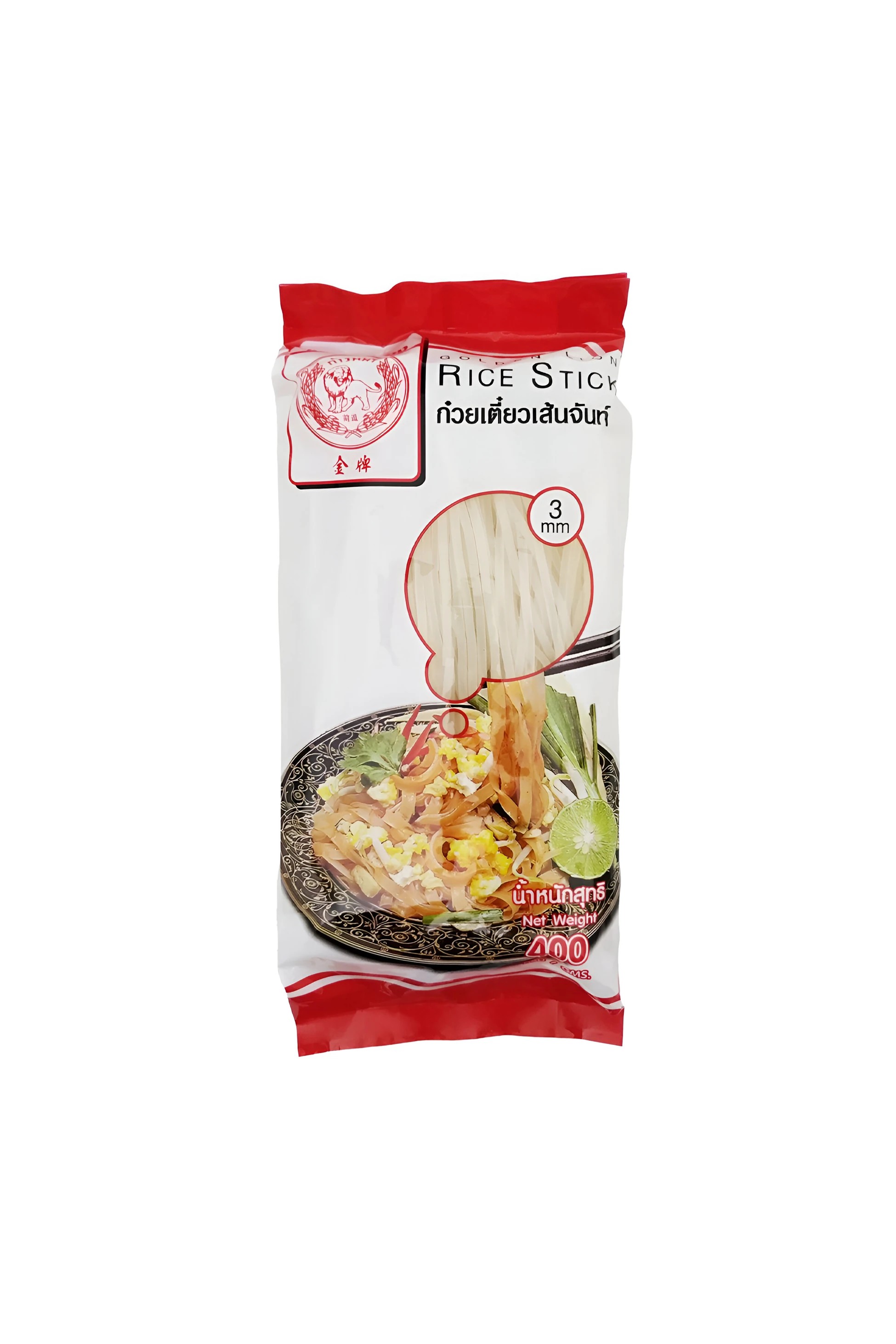 Golden Lion Pirinç Çubuğu (Rice Stick) 400 G x 30 Adet (Koli)