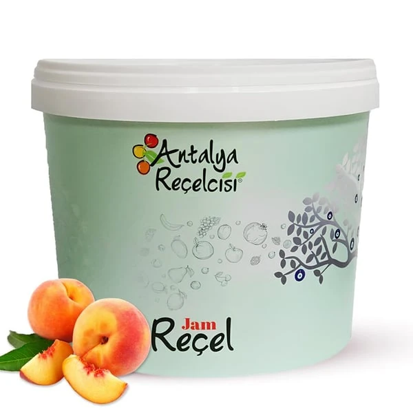 Antalya Reçelcisi Şeftali Reçeli 5 KG 