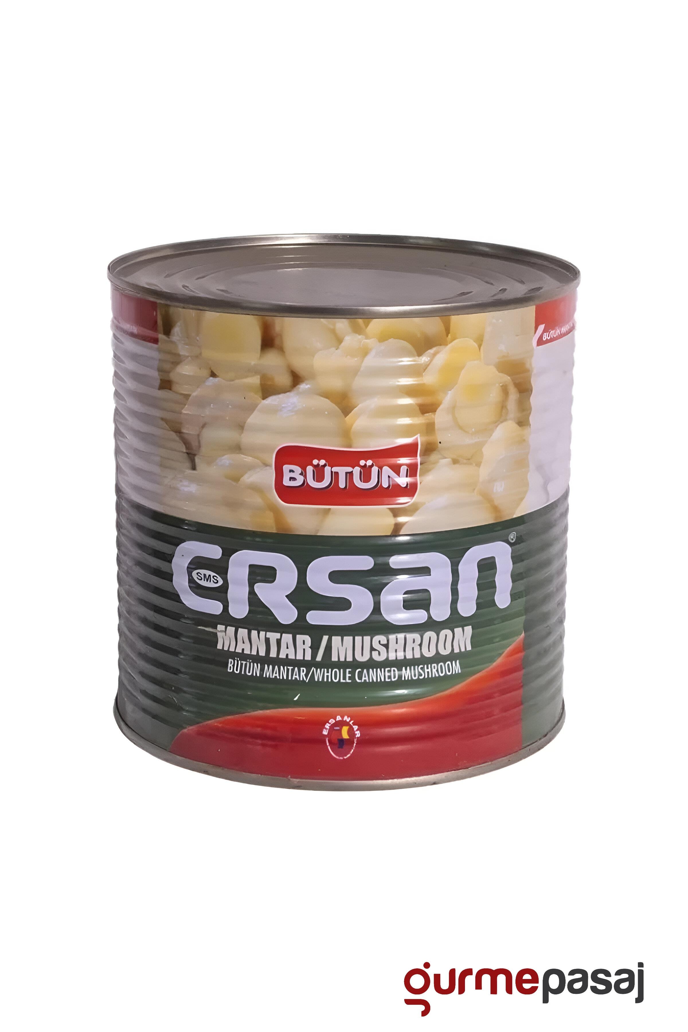 Ersan Bütün Mantar Konservesi 2640 G x 6 Adet