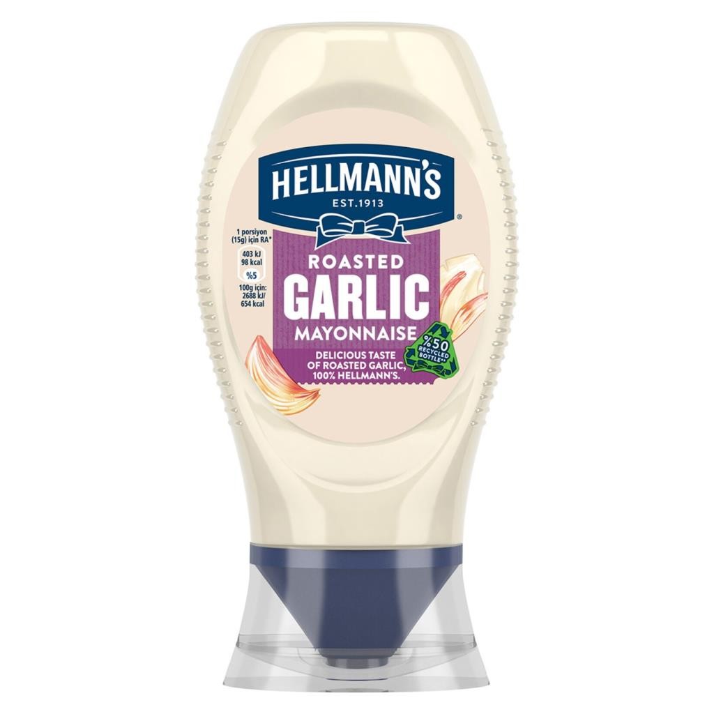 Hellmann's Sarımsaklı Mayonez 235 G 