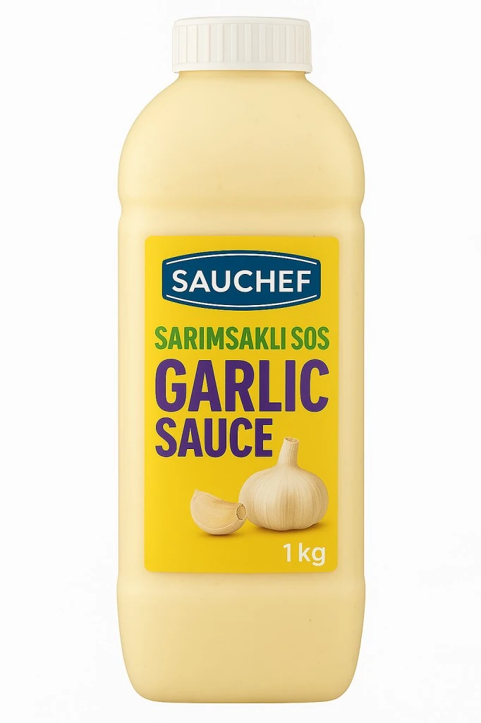 Sauchef Garlic Sarımsaklı Sos 1 KG 