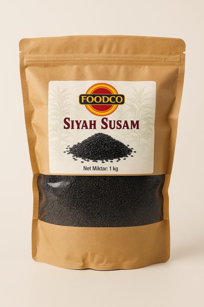 Foodco Siyah Susam 1 KG 