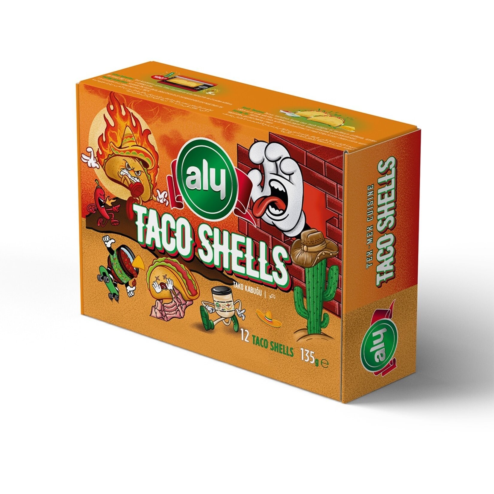 Aly Taco Kabuğu Shels 135 G 12'li 