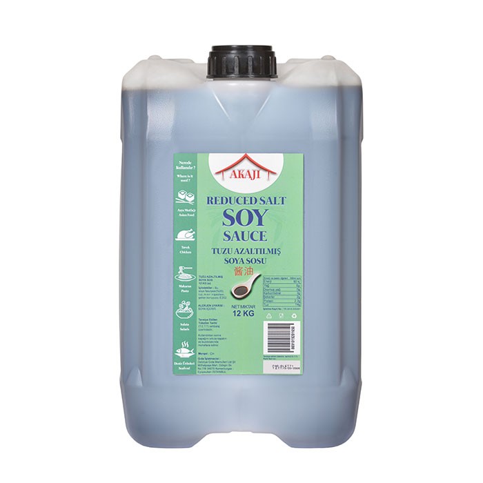 Akaji Soya Sos Tuzu Azaltılmış 12 KG 