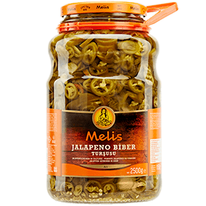 Melis Jalapeno Biber Turşusu 3 KG 