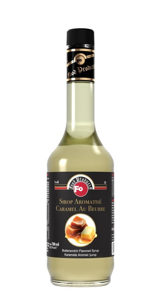 Fo Karamela (Butterscotch) Aromalı Kokteyl Şurubu 700 ML