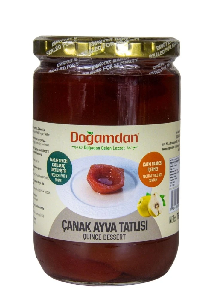 Doğamdan Çanak Ayva Tatlısı 750 G 