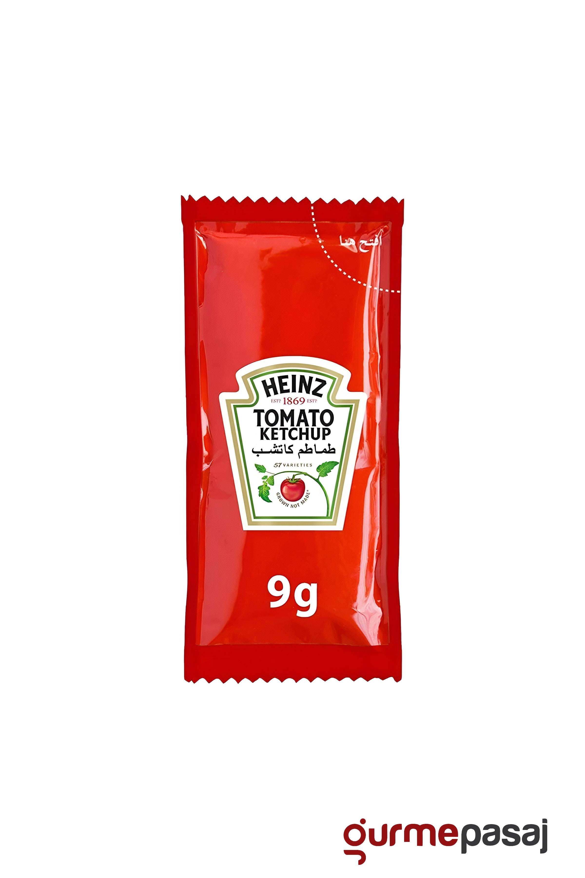 Heinz Tek Kullanımlık PP Ketçap 9 G x 1000 Adet