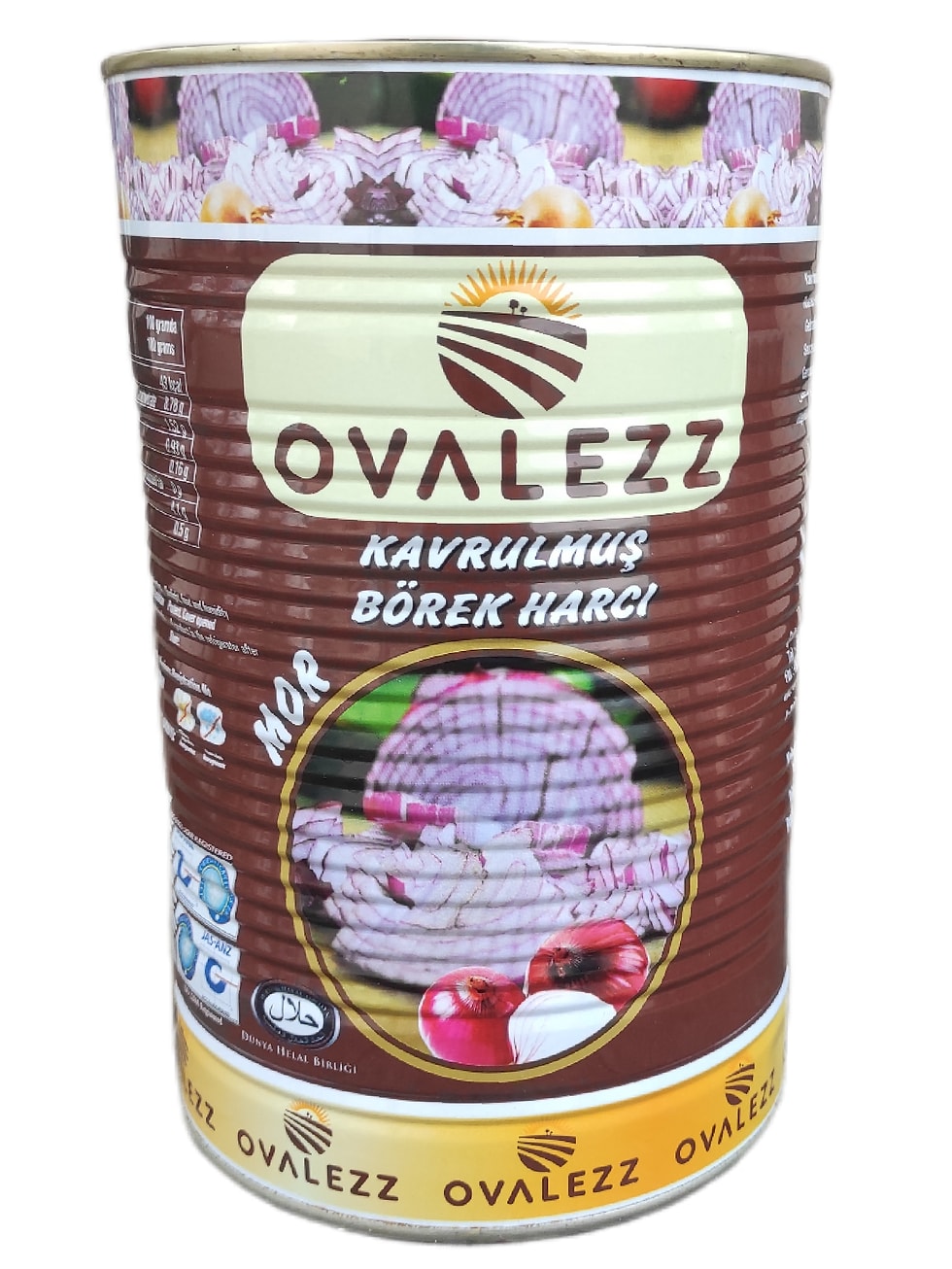 Ovalezz Kavrulmuş Böreklik Soğan Mor  5 KG