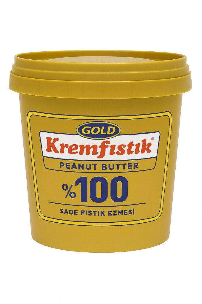 Polmak Gold Krem Fıstık Yer Fıstığı Ezmesi %100 1 KG 