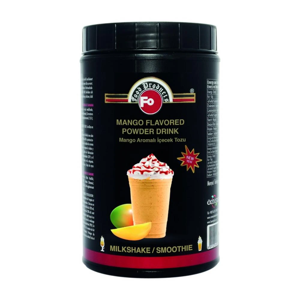 Fo Mango Aromalı Milkshake Smoothie Tozu 1 KG