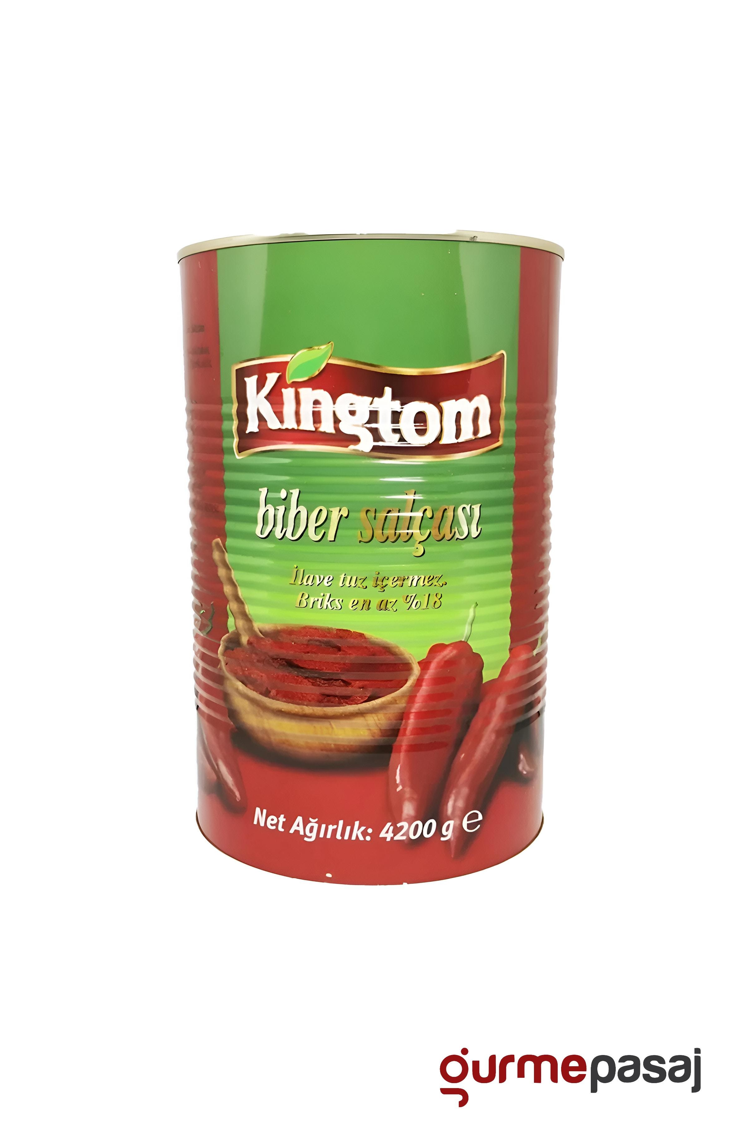 Kingtom Tatlı Biber Salçası 4200 G