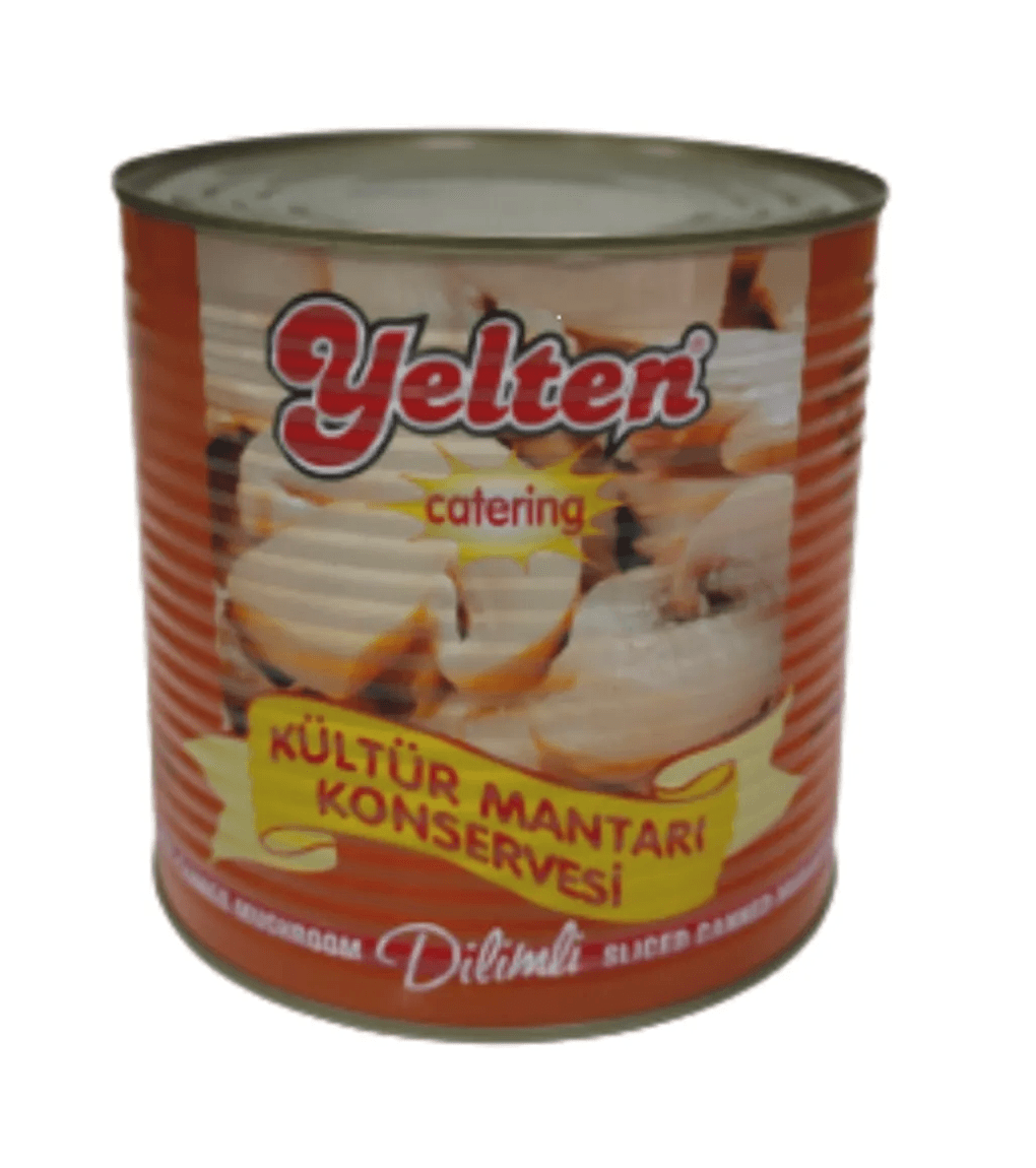 Yelten Dilimli Mantar Konservesi 2850 G