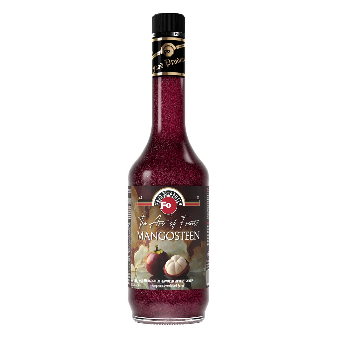 Fo Mangostan Aromalı Simli Şurup 700 ML