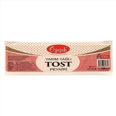 Özışık Taze Kaşar Tost Peyniri 2 KG 