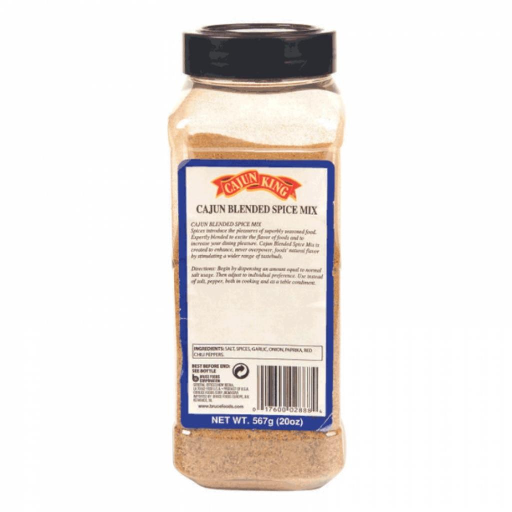 Cajun King Blended Spice Mix Cajun Baharatı 567 G 