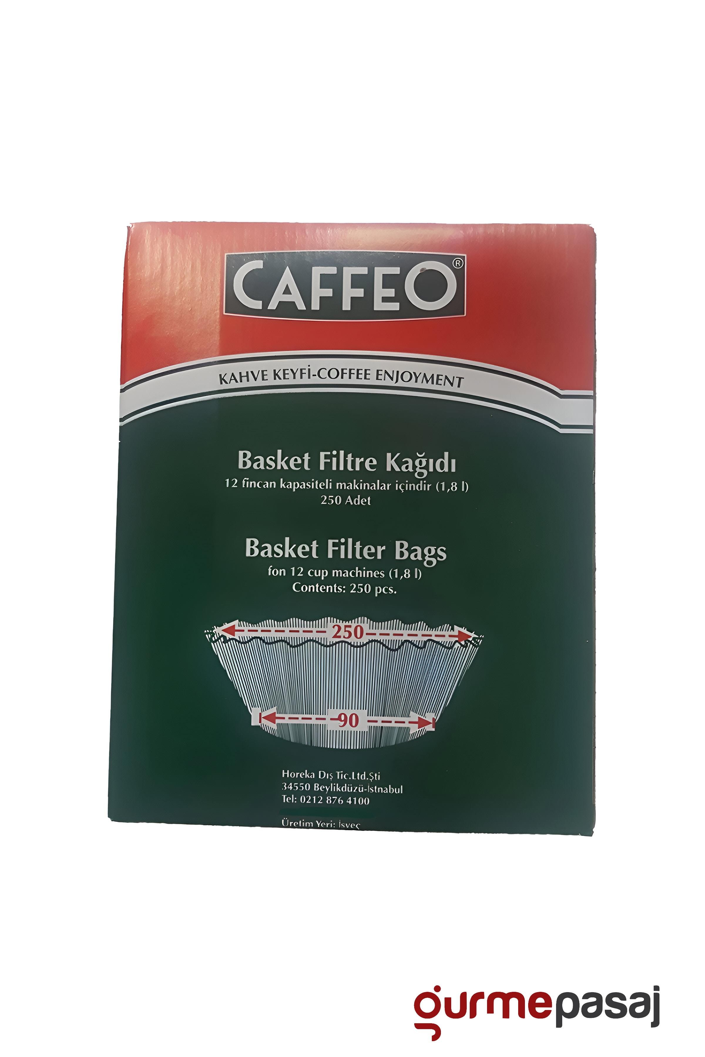 Caffeo Filtre Kağıdı Basket 250/90 250 Adet