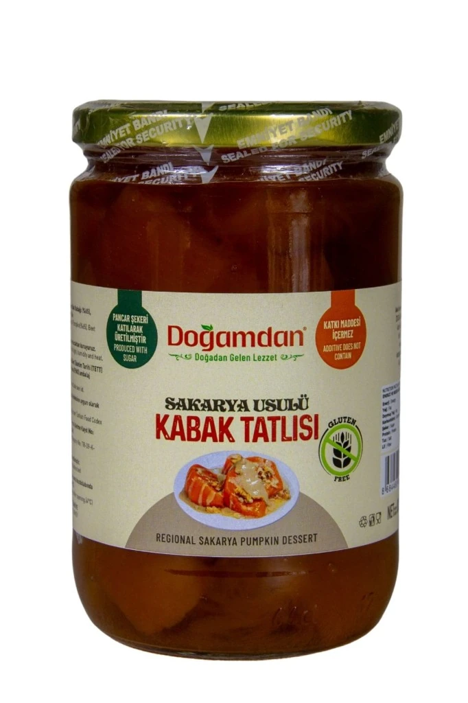 Doğamdan Sakarya Usulü Kabak Tatlısı 800 G 
