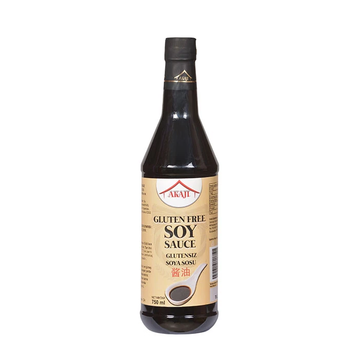 Akaji Glutensiz Soya Sos 750 ML x 12 Adet (Koli)