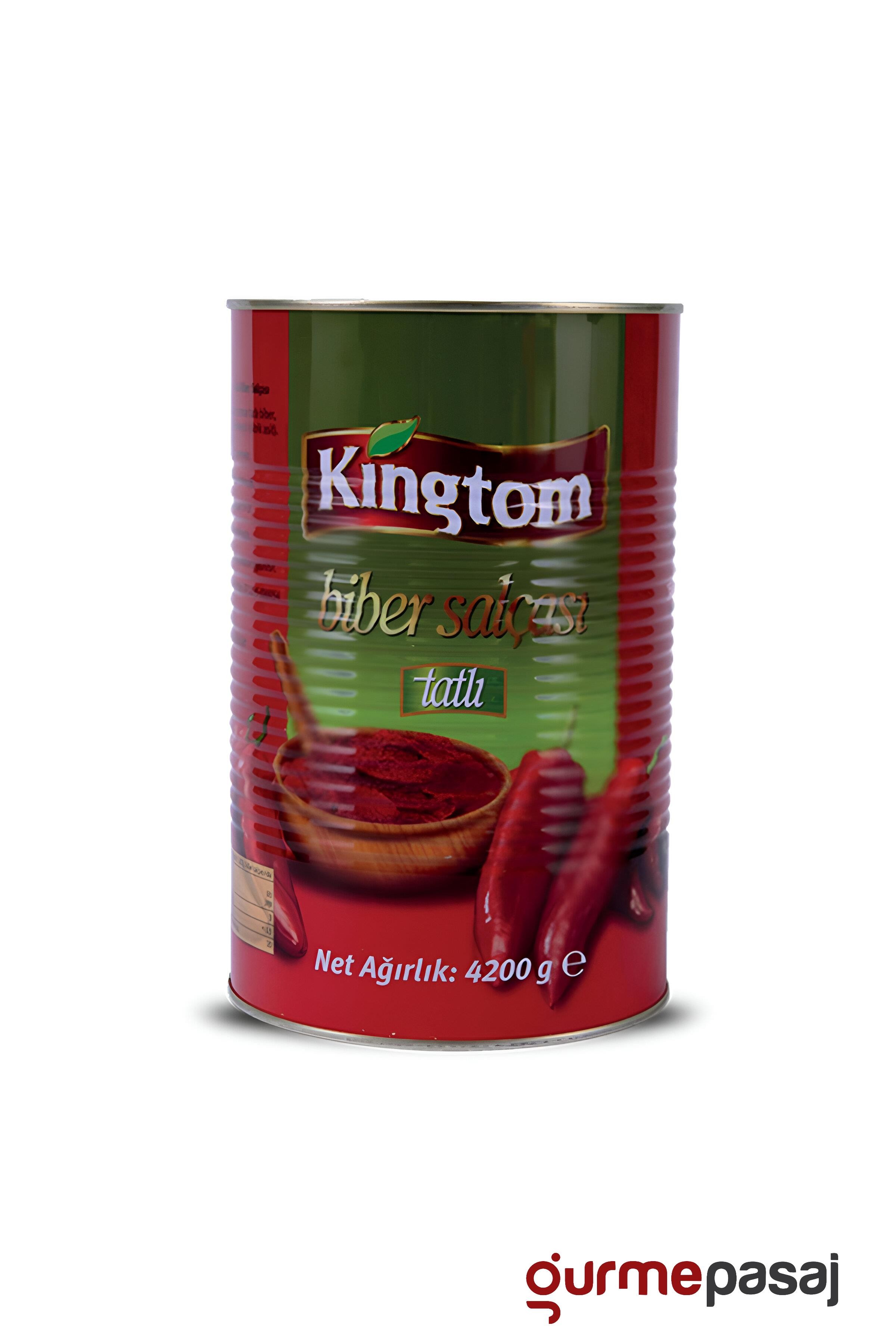 Kingtom Tatlı Biber Salçası 4200 G X 6