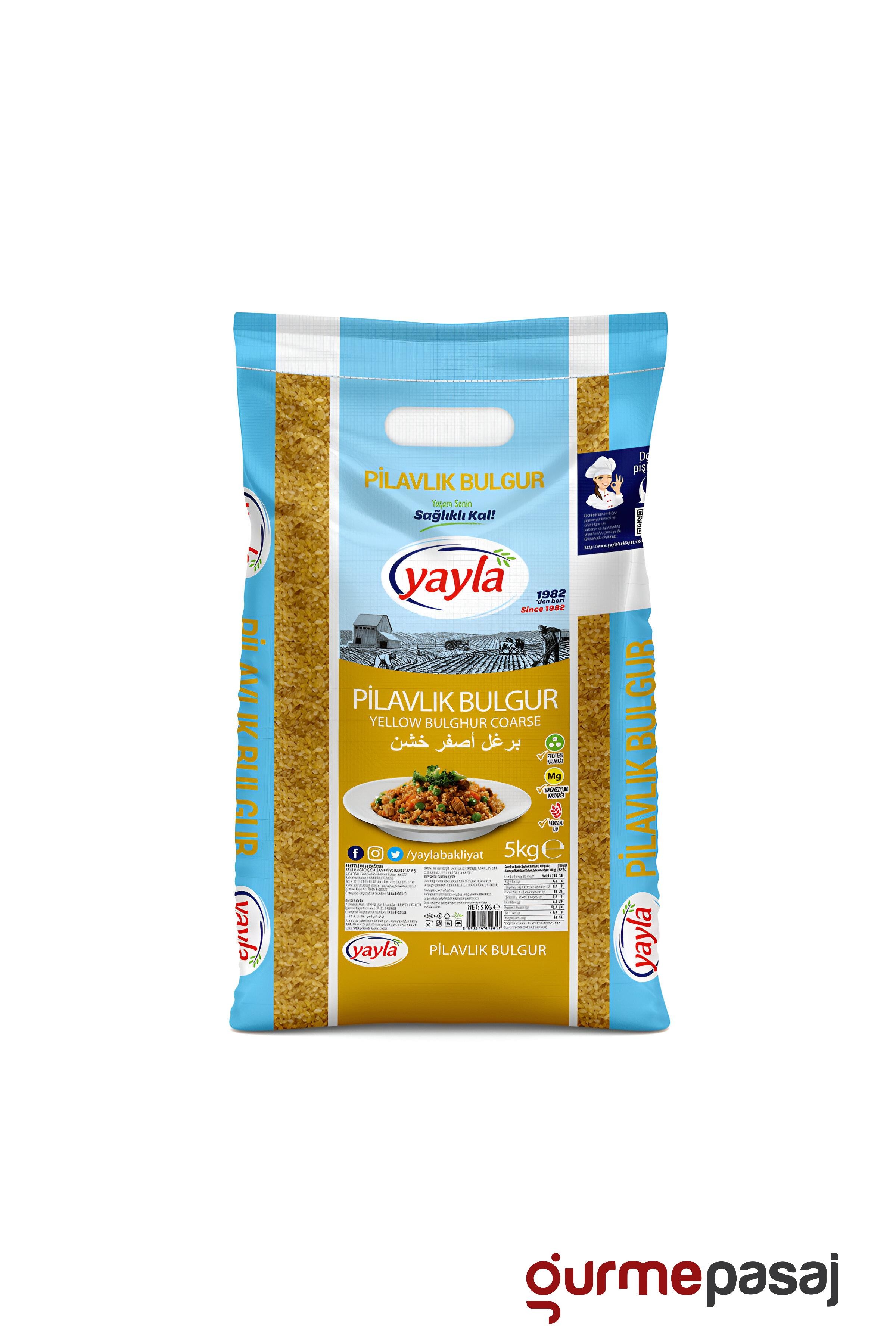 Yayla Bulgur Pilavlık 5 KG 