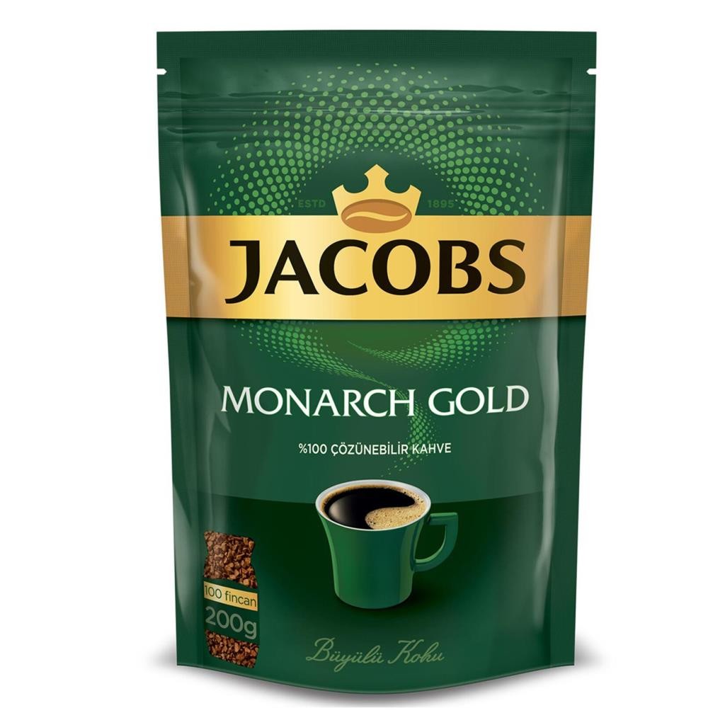 Jacobs Monarch Gold Kahve 200 G 