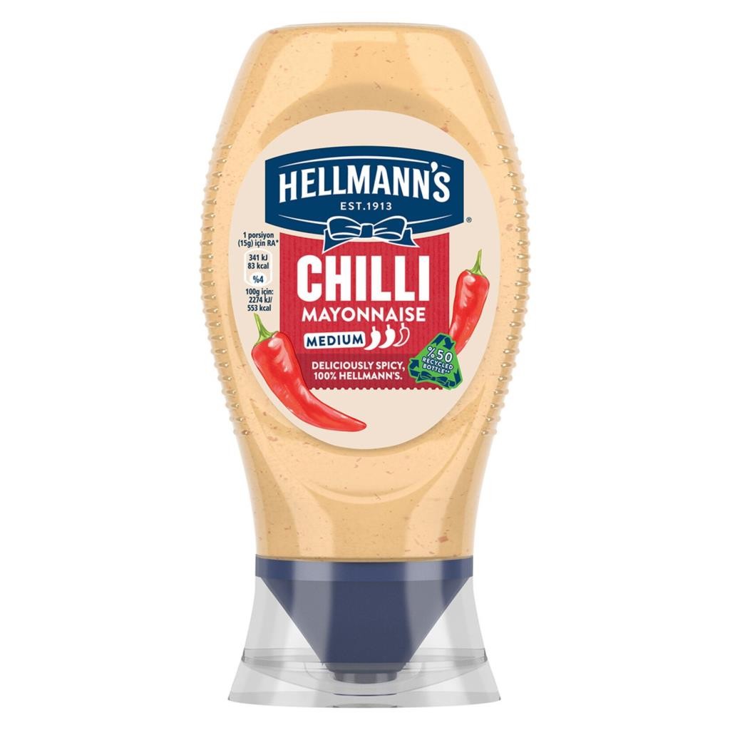 Hellmann's Acılı Mayonez 230 G 