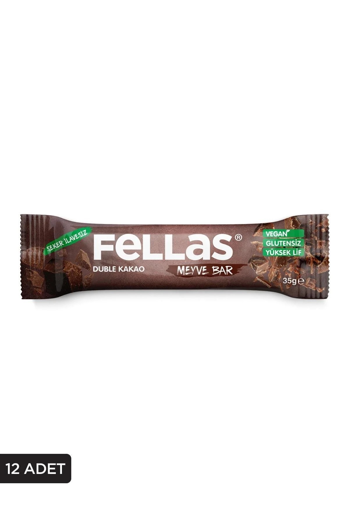 Fellas Meyve Bar - Duble Kakaolu 35 G x 12 Adet