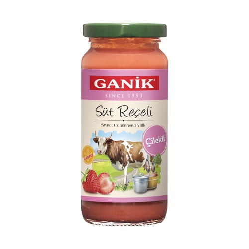 Ganik Süt Reçeli Çilekli 270 G
