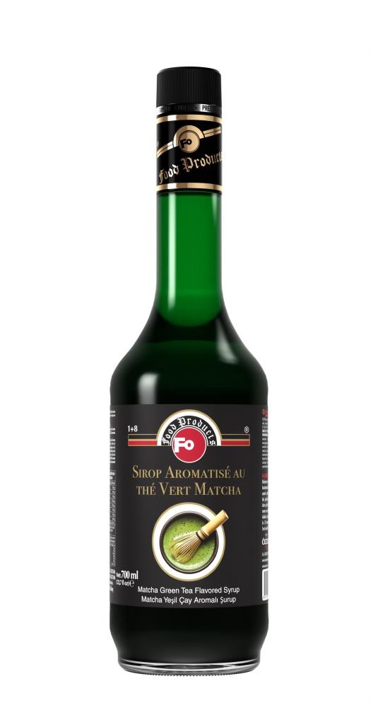 Fo Matcha Yeşil Çay Aromalı Şurup 700 ML