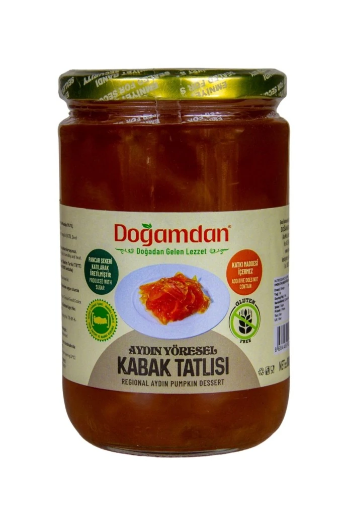 Doğamdan Kabak Tatlısı Aydın Yöresel 800 G 