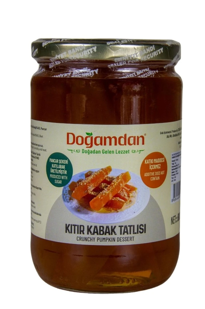 Doğamdan Kıtır Kabak Tatlısı 800 G 
