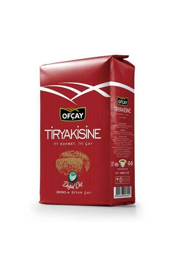 Ofçay Tiryakisine Siyah Dökme Çay 3 KG 