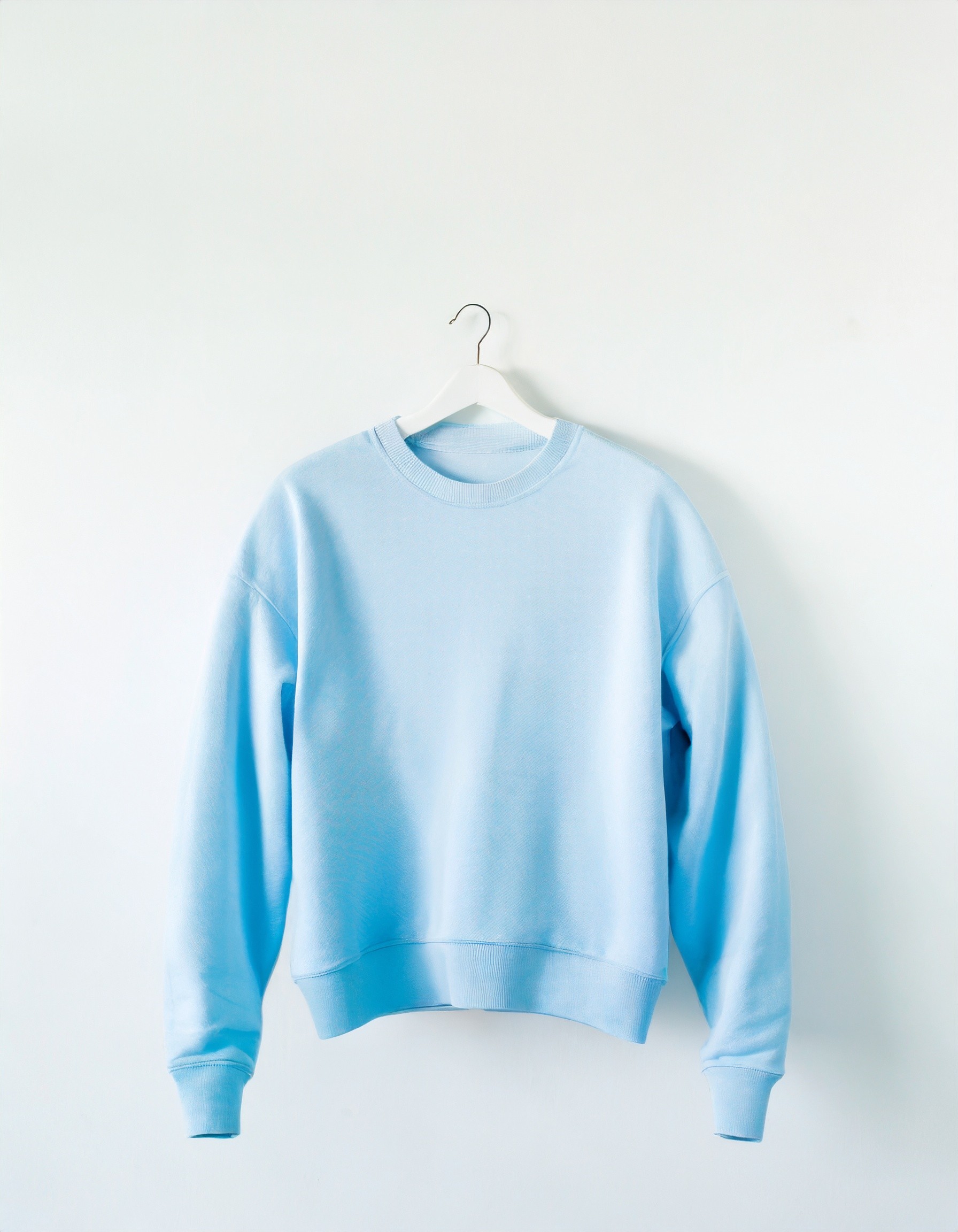 Basic Oversize Unisex Sweatshirt - Turkuaz