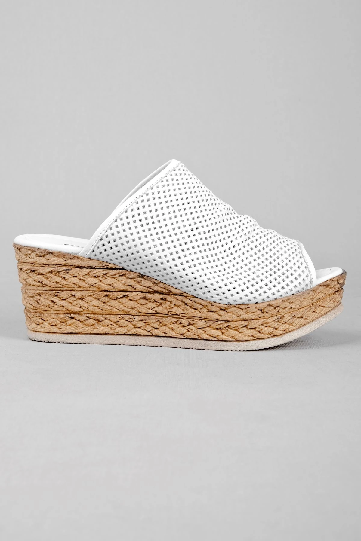 Secho Kadın Hakiki Deri Dolgu Topuk Terlik