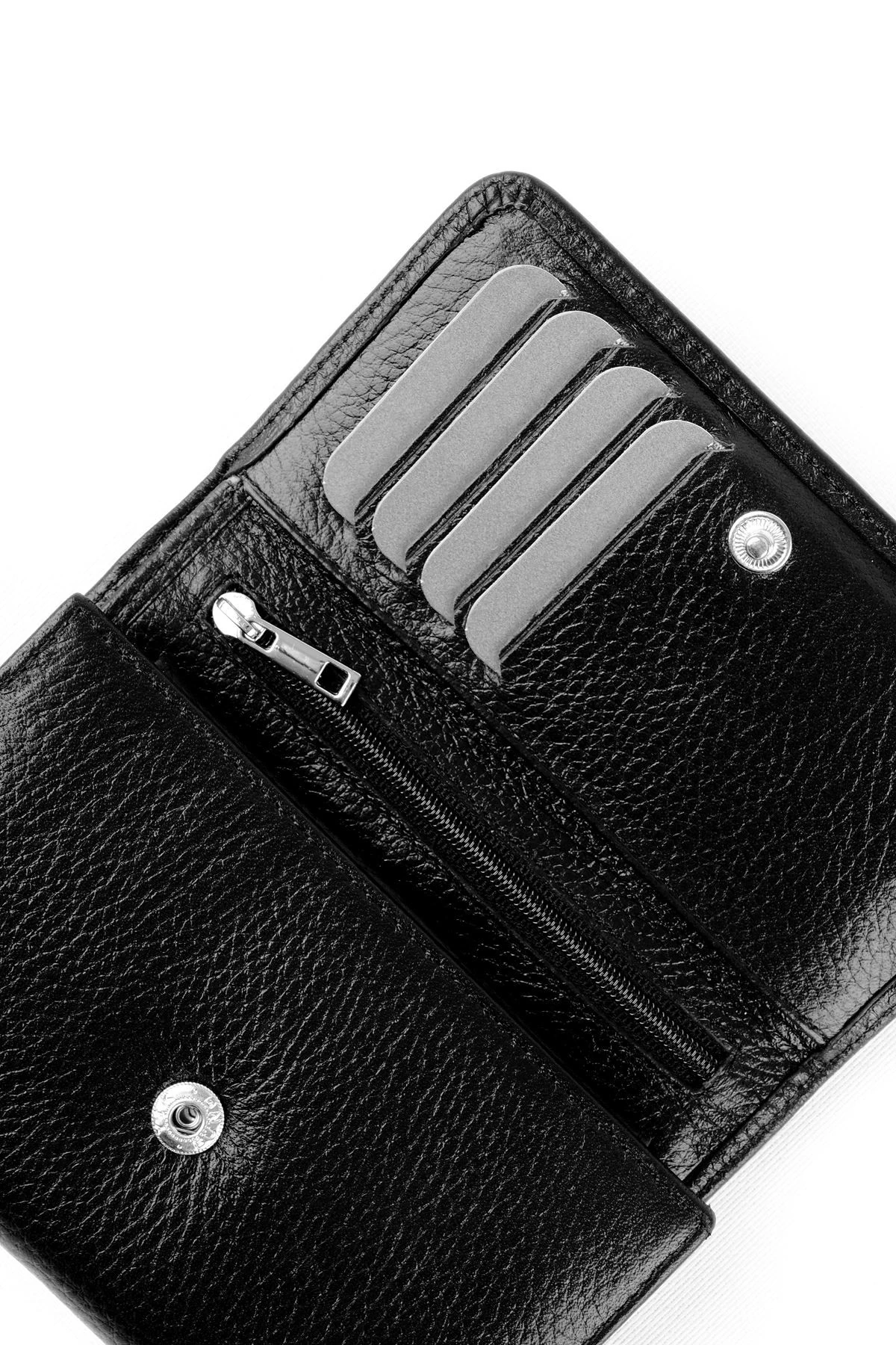 Kadın Cüzdan Kapaklı 2665 - siyah