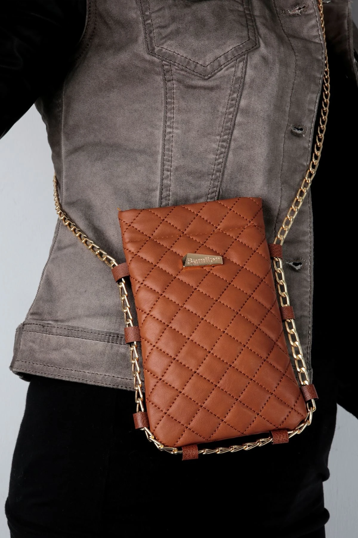 LANEY KADIN ZİNCİRLİ TELEFONLUK