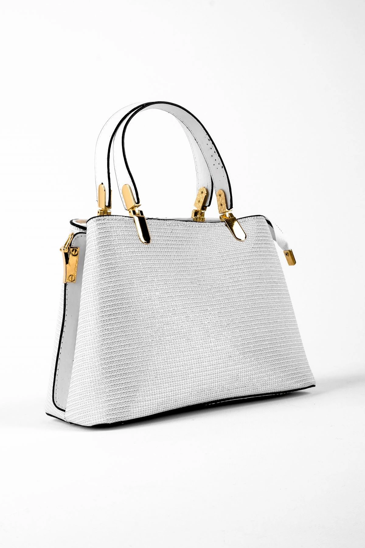 Kadın Kalıp El Çantası Simli