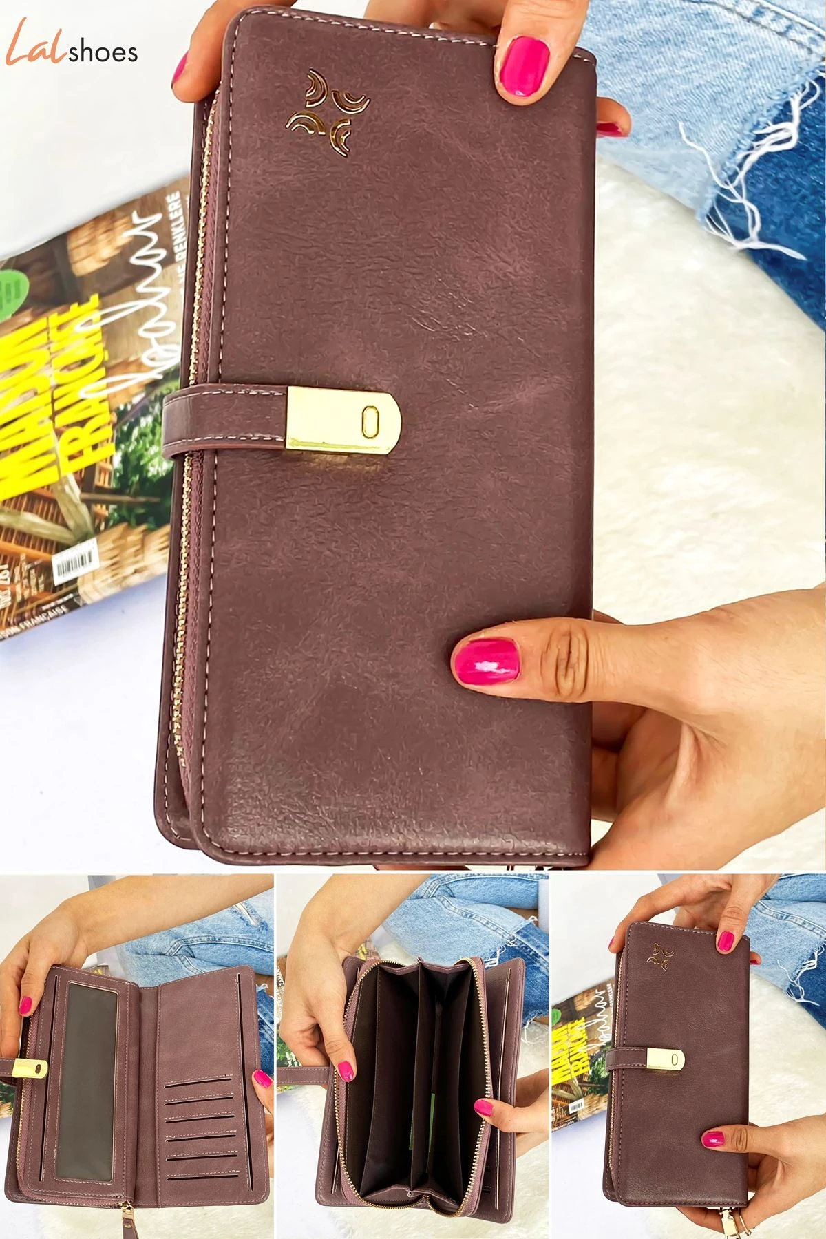 MIKNATIS KAPAKLI CÜZDAN 2-14